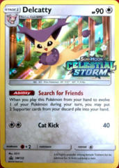 Delcatty SM132 Wave Holo Promo - SM7 Celestial Storm Prerelease